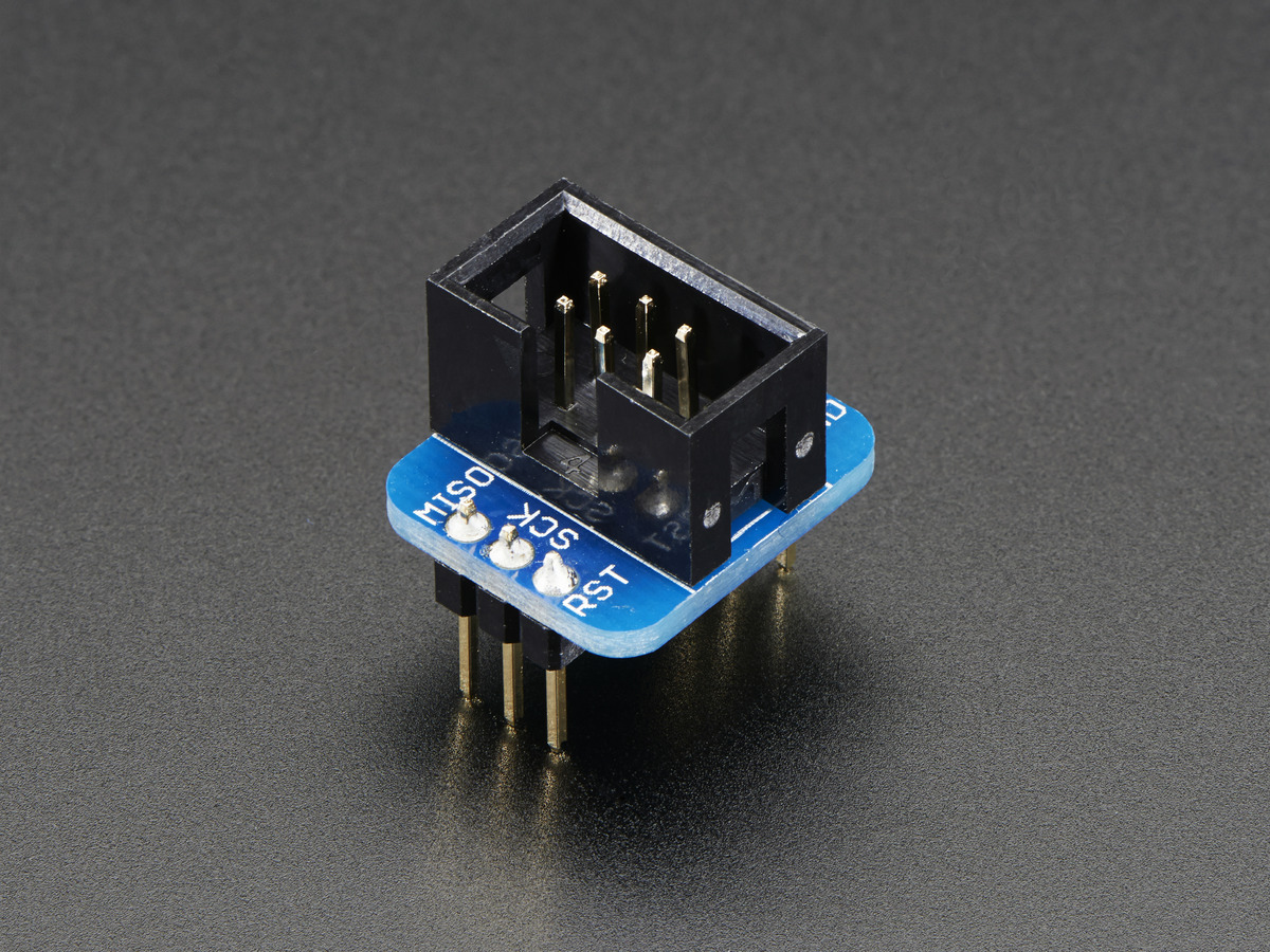 Adafruit 6-pin AVR ISP Breadboard Adapter Mini Kit ( AVR ISP 6핀 변환 보드 )