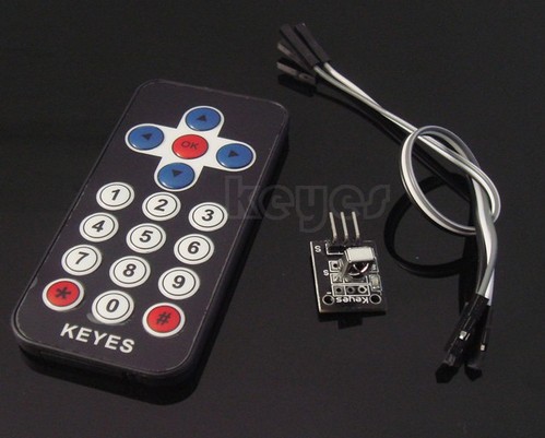 Arduino Infrared wireless remote control kit