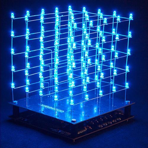 3D LED CUBE 5x5x5 (blue LED)