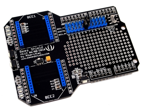 arduino Xbees/GPS/WIFI Shield