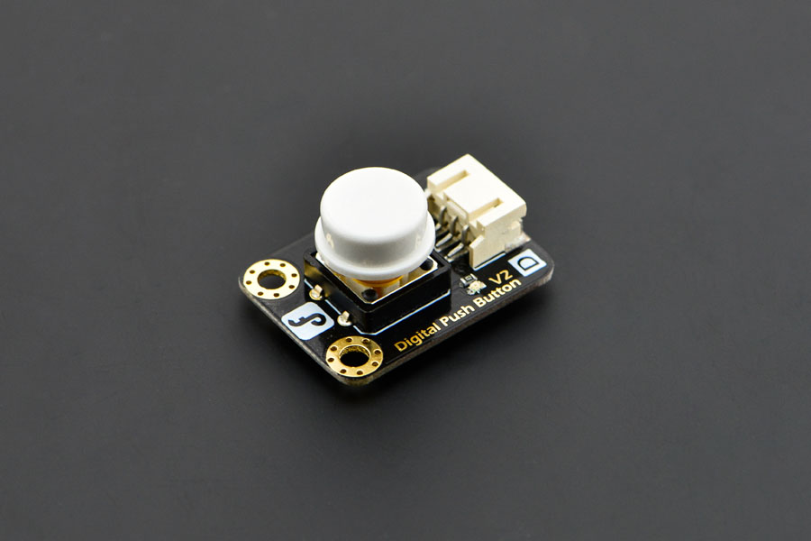 DFROBOT Gravity:Digital Push Button (White) [DFR0029-W] ( 그래비티 푸시 버튼 )