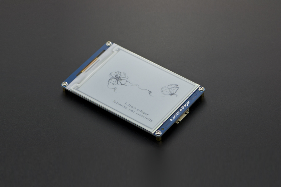 DFROBOT 4.3 Inch E-Paper 800x600 [DFR0369] ( 4.3인치 전자 잉크 패널 800*600 0