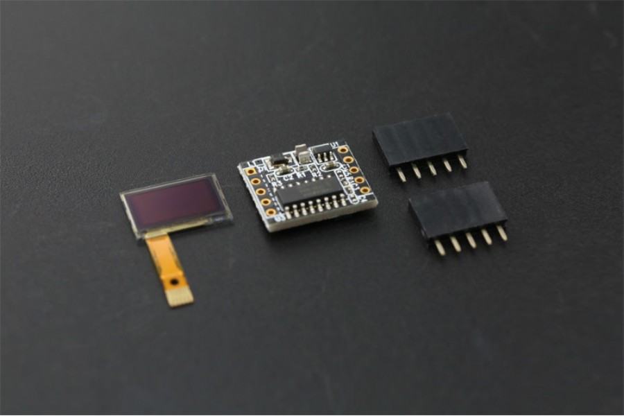 DFROBOT 0.5 Inch OLED Display Shield for Arduino [DFR0376] ( 아두이노 0.5인치 OELD 쉴드 )