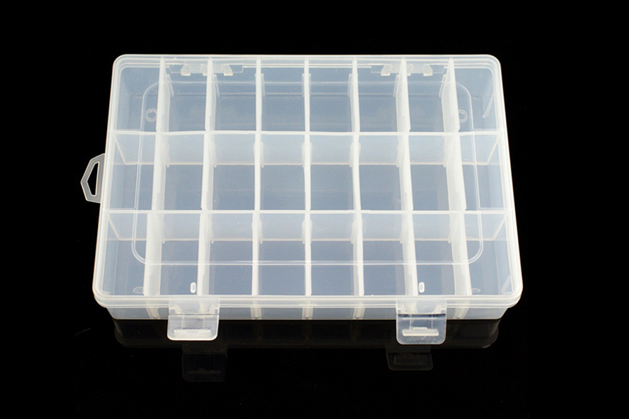 DFROBOT Adjustable Compartment Parts Box  - 24 compartments [FIT0211]