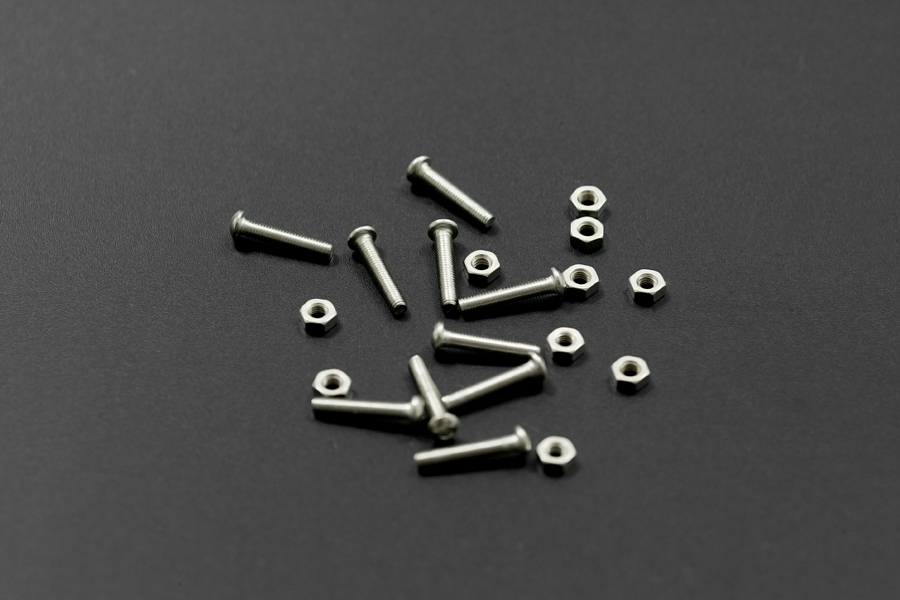 DFROBOT 10 sets M3x16 screw low profile hex head cap screw [FIT0273]