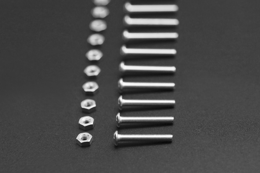 DFROBOT 10 sets M3x20 screw low profile hex head cap screw [FIT0274]