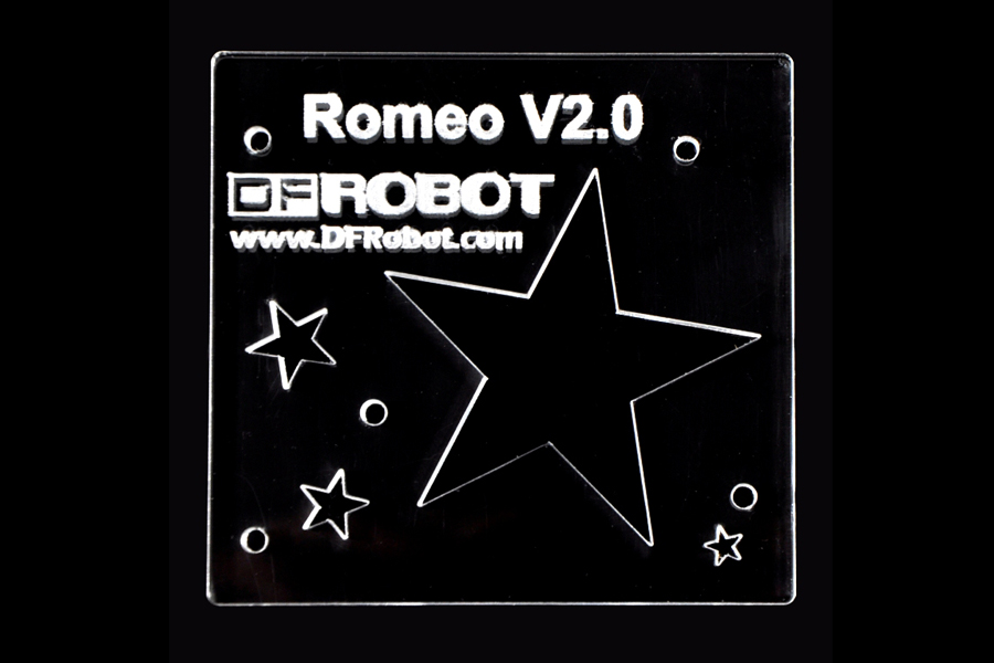 DFROBOT Acrylic Romeo Base - Star [DWG0004-S]
